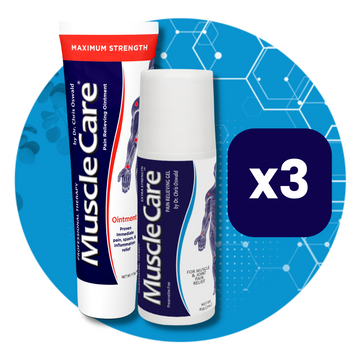 MuscleCare Pain Relief Bundle (3 Pack)